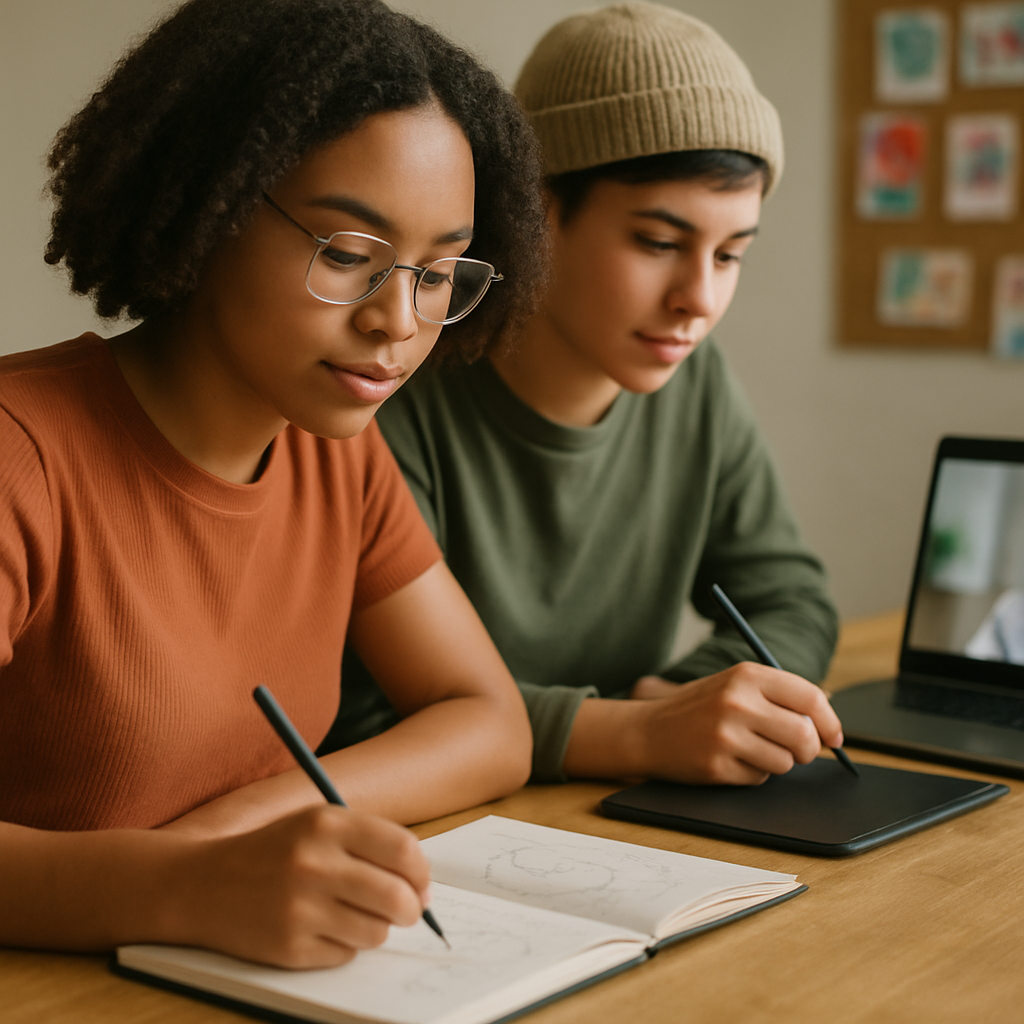 Kunstunterricht online: Flyway Youth Forum - kreative Angebote 674db9bf 8395 49e3 bcb7 21741ca2178d